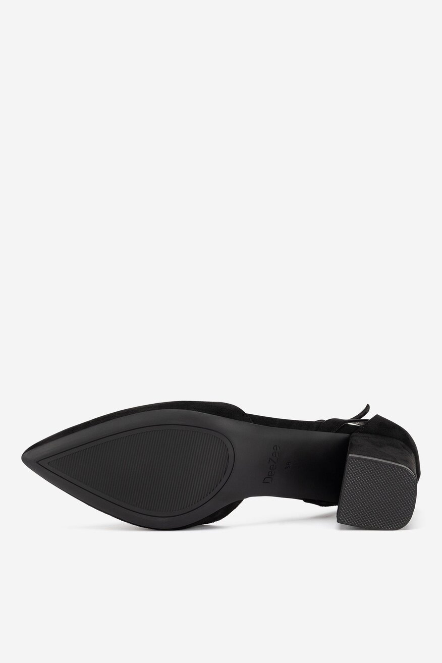 Pantofi cu toc DeeZee NEGRU - 5905588728351