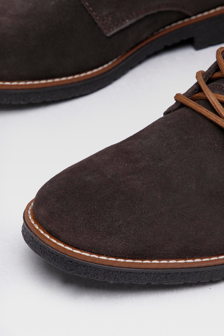 Rieker - Trzewiki zamszowe - 5903698962689