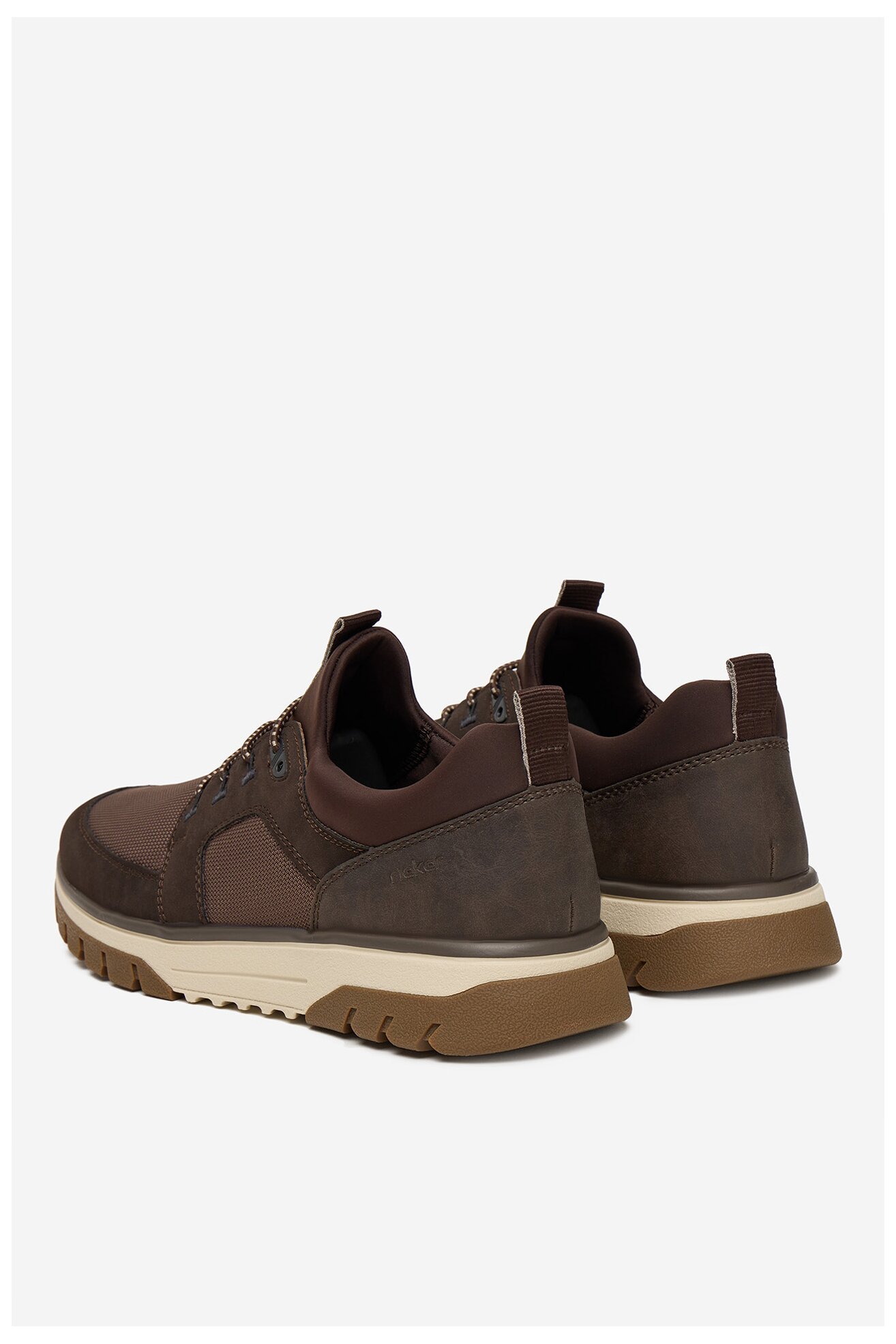 Półbuty Rieker B9351-25 Brązowy