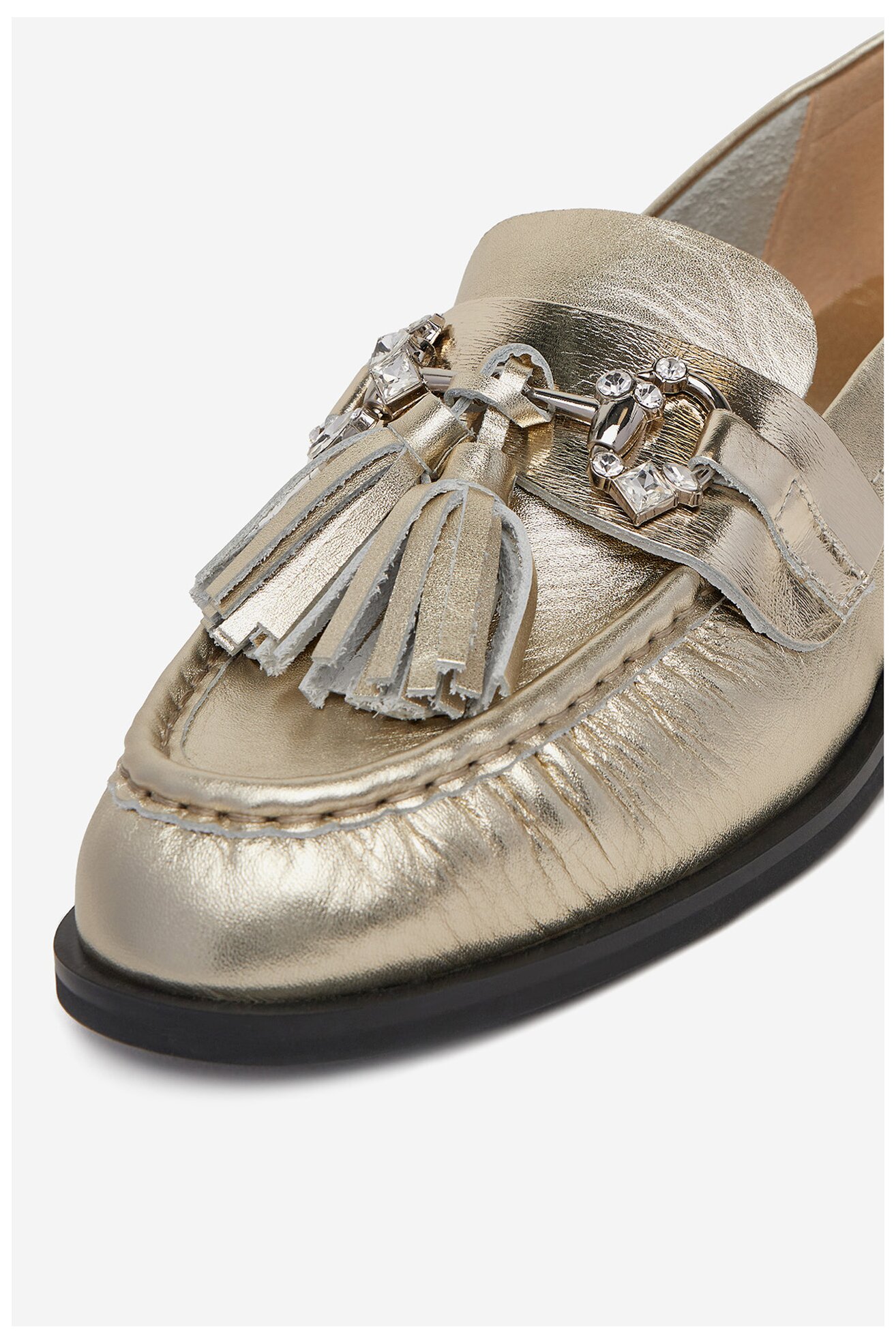 Мокасини EVA MINGE PETUNIA-V1792-335-1 ЗОЛОТИЙ