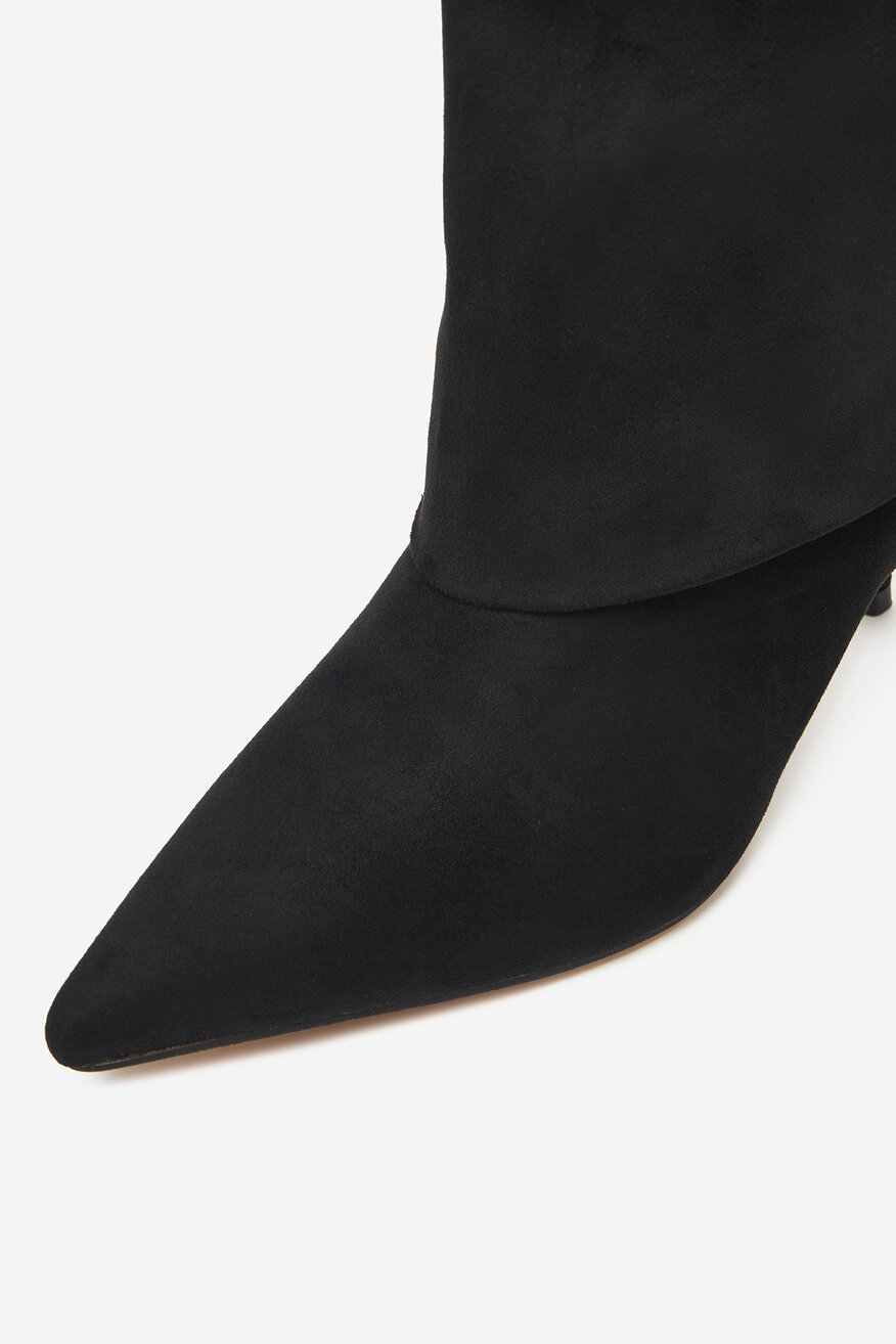 Kotníková obuv NINE WEST ČERNÁ - 5906751361054