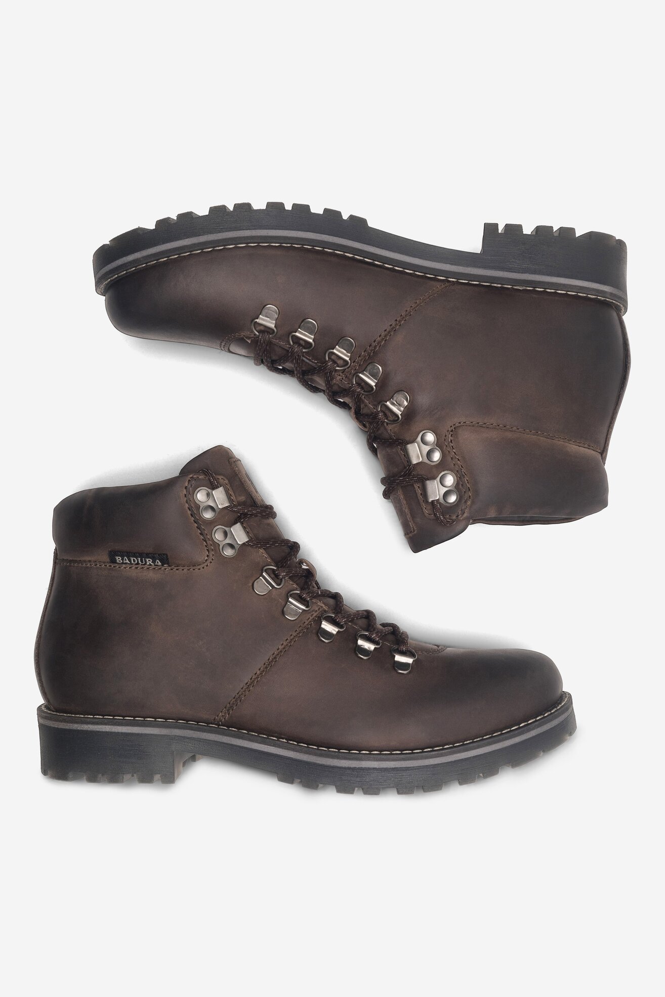 Trzewiki Badura CEO-BOWER-08 MI08 Brązowy ciemny