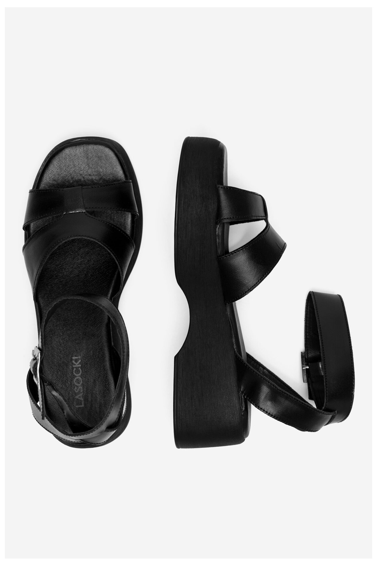 Sandale Lasocki WI23-NAGINA-05 CRNA