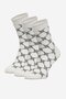 Zokni NINE WEST CEO_BR_NW_SILVER_01_Z_AW25 (3 PACK) FEHÉR