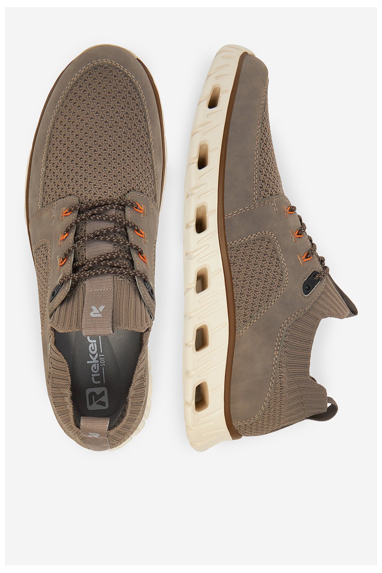 Сникърси Rieker 04351-64 ТЪМНОБЕЖОВ