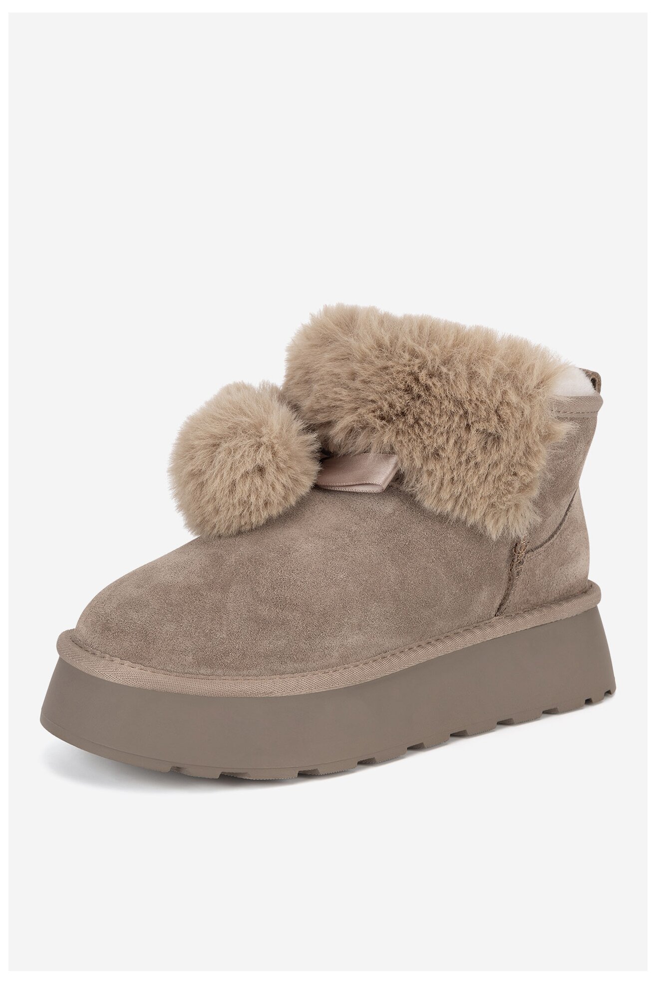 Botki EVA MINGE WFA3080-5 Szary