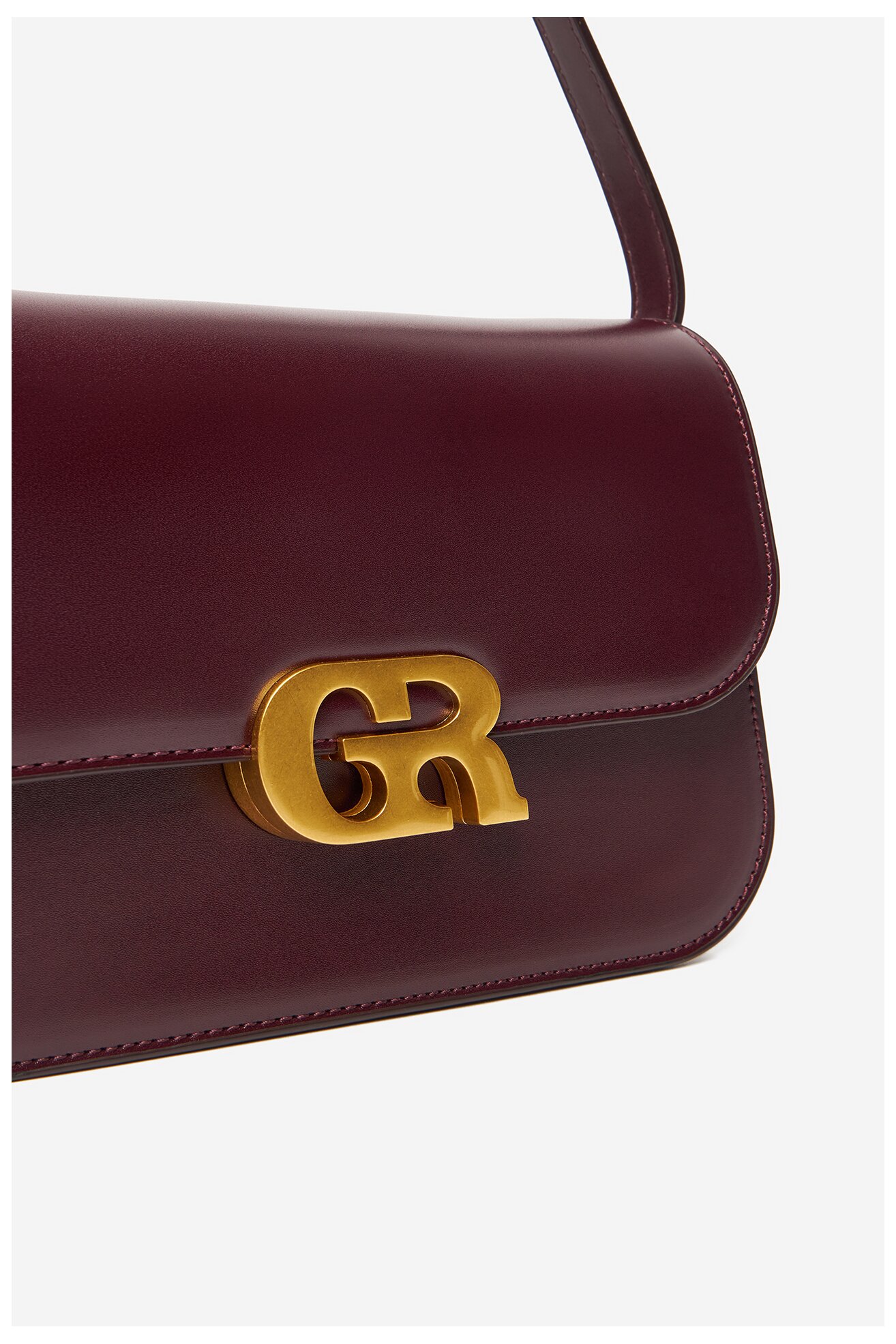 Geantă de mână Gino Rossi CEO-LINA-KQ44 GRENA ÎNCHIS