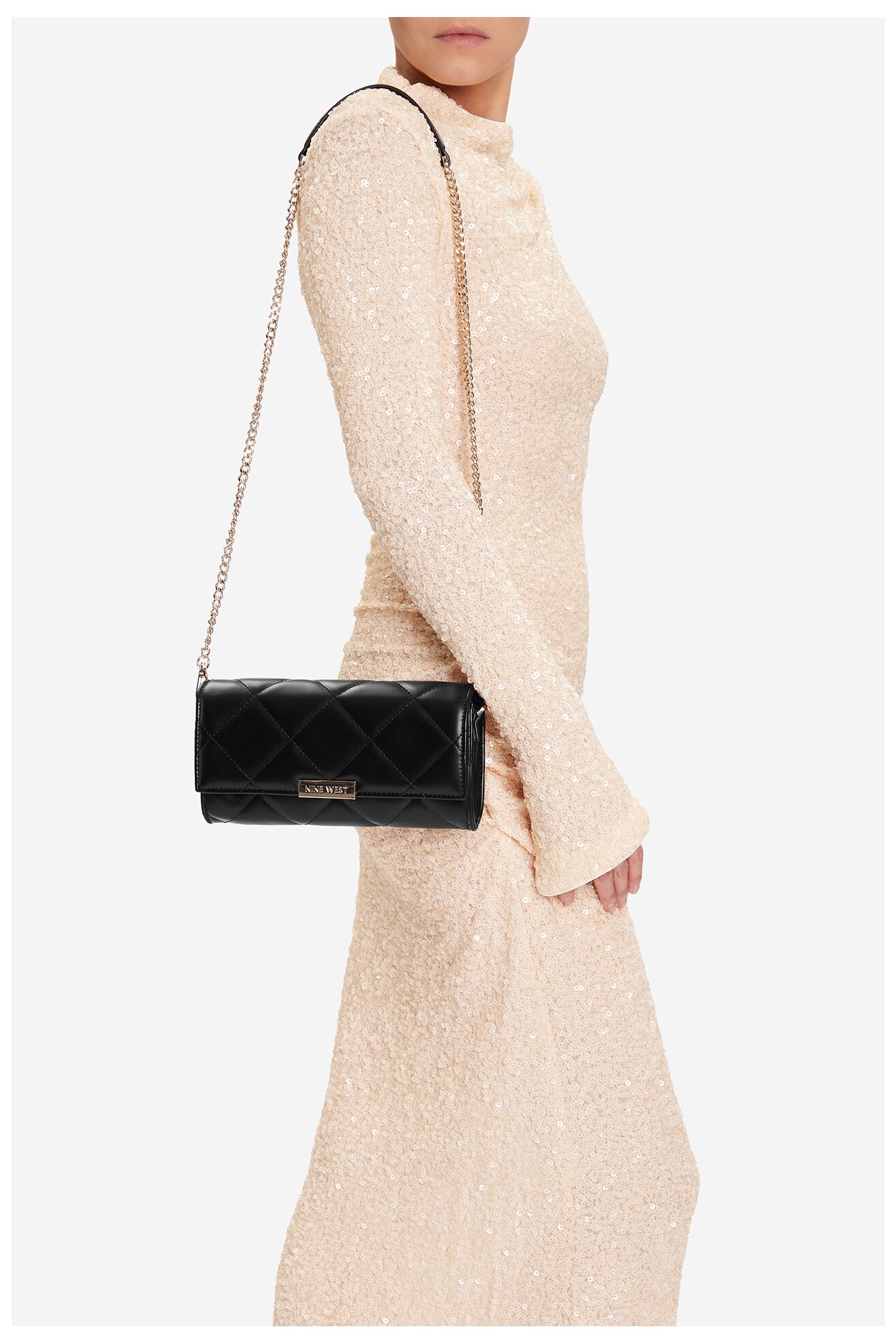 Torebka NINE WEST CEO-MONTANA-LDA7800A Czarny