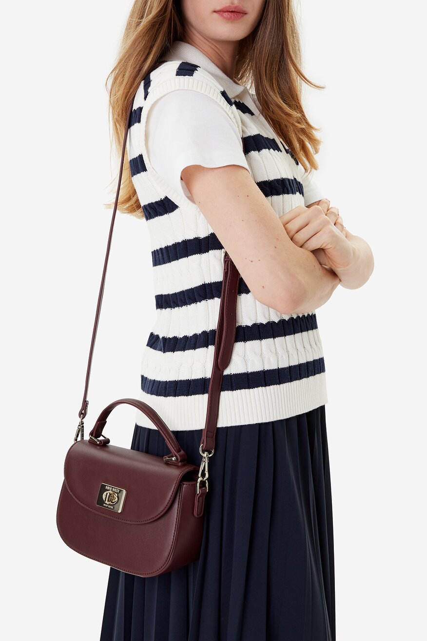 Kabelka NINE WEST BORDÓ - 5906751258910