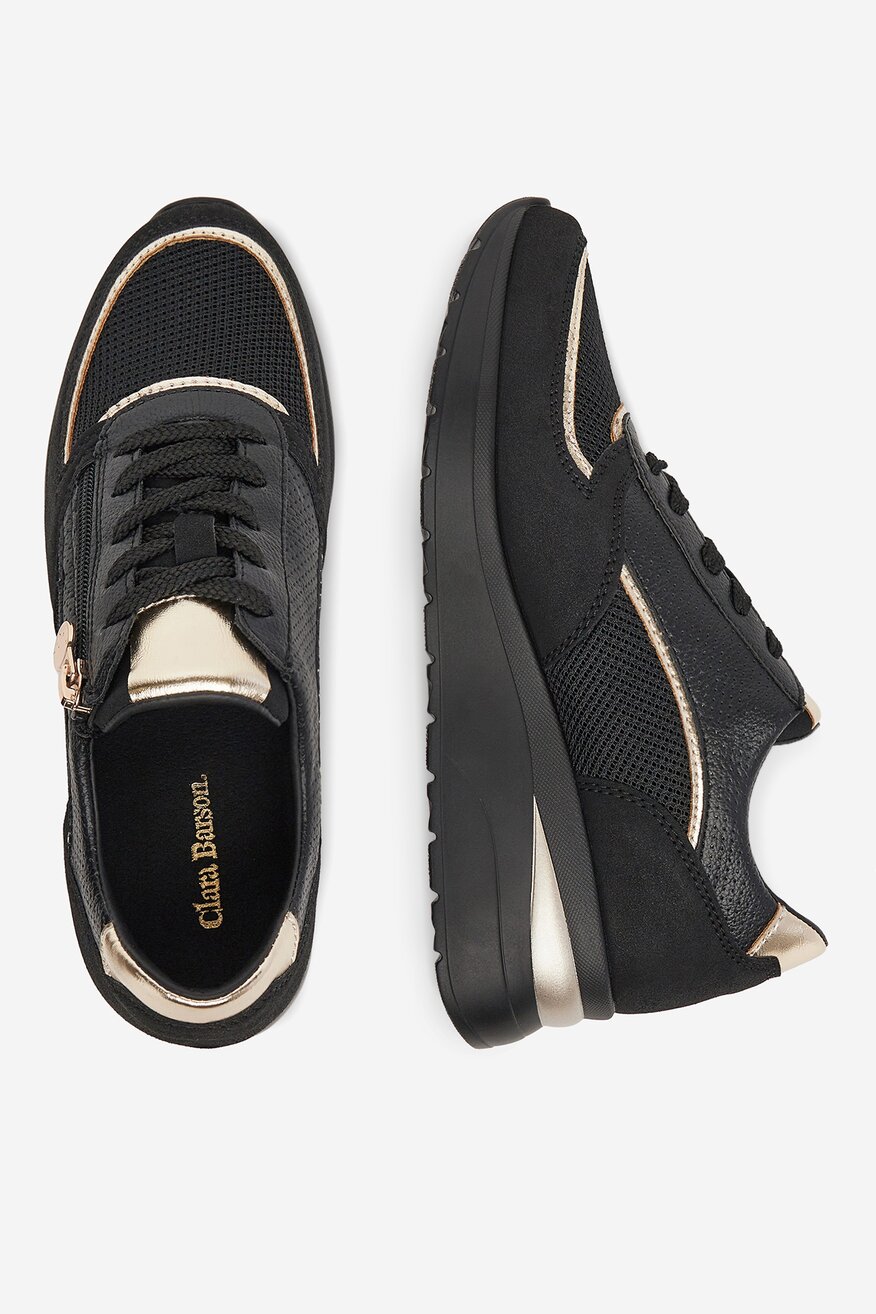 Sneakerși Clara Barson NEGRU - 5906751012567