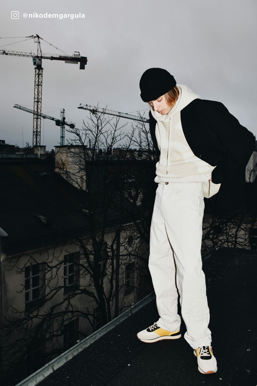 Sprandi - Obuwie sportowe żółte sznurowane - 5903698939384