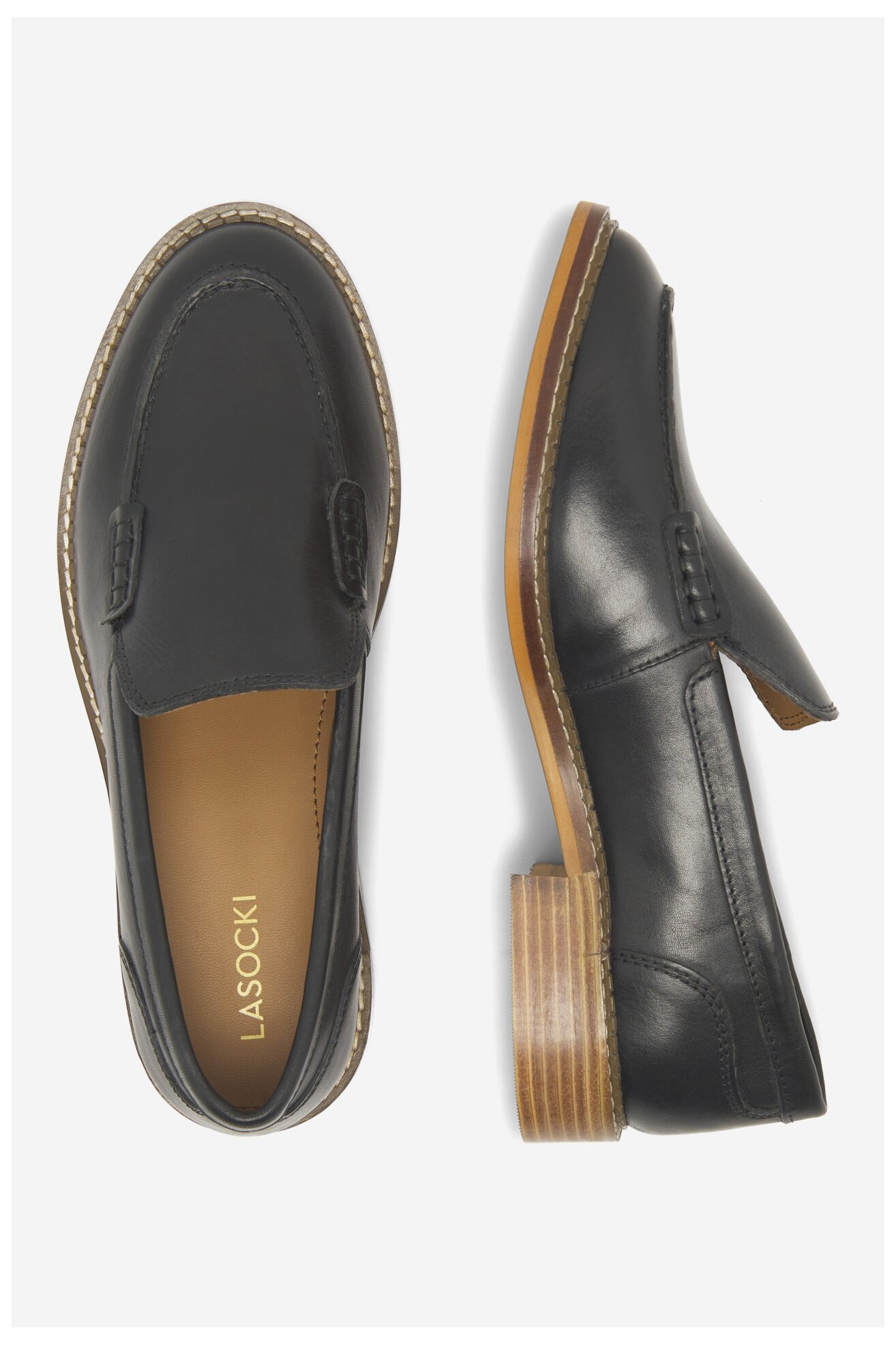 Mokaszin Lasocki WI32-SL-28901 FEKETE