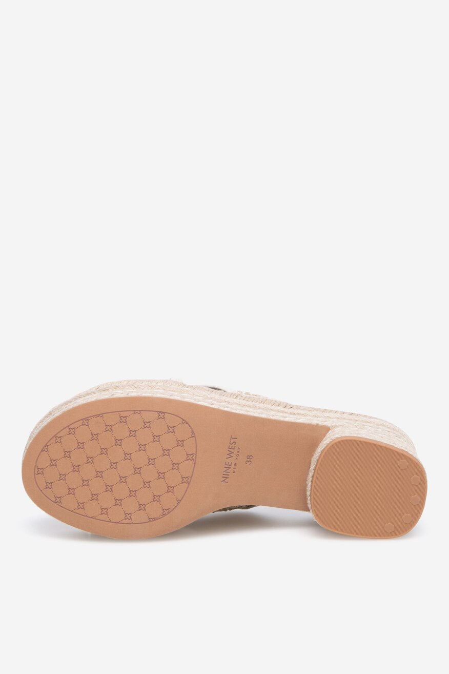 Pantofle NINE WEST BÉŽOVÁ - 5905588563594