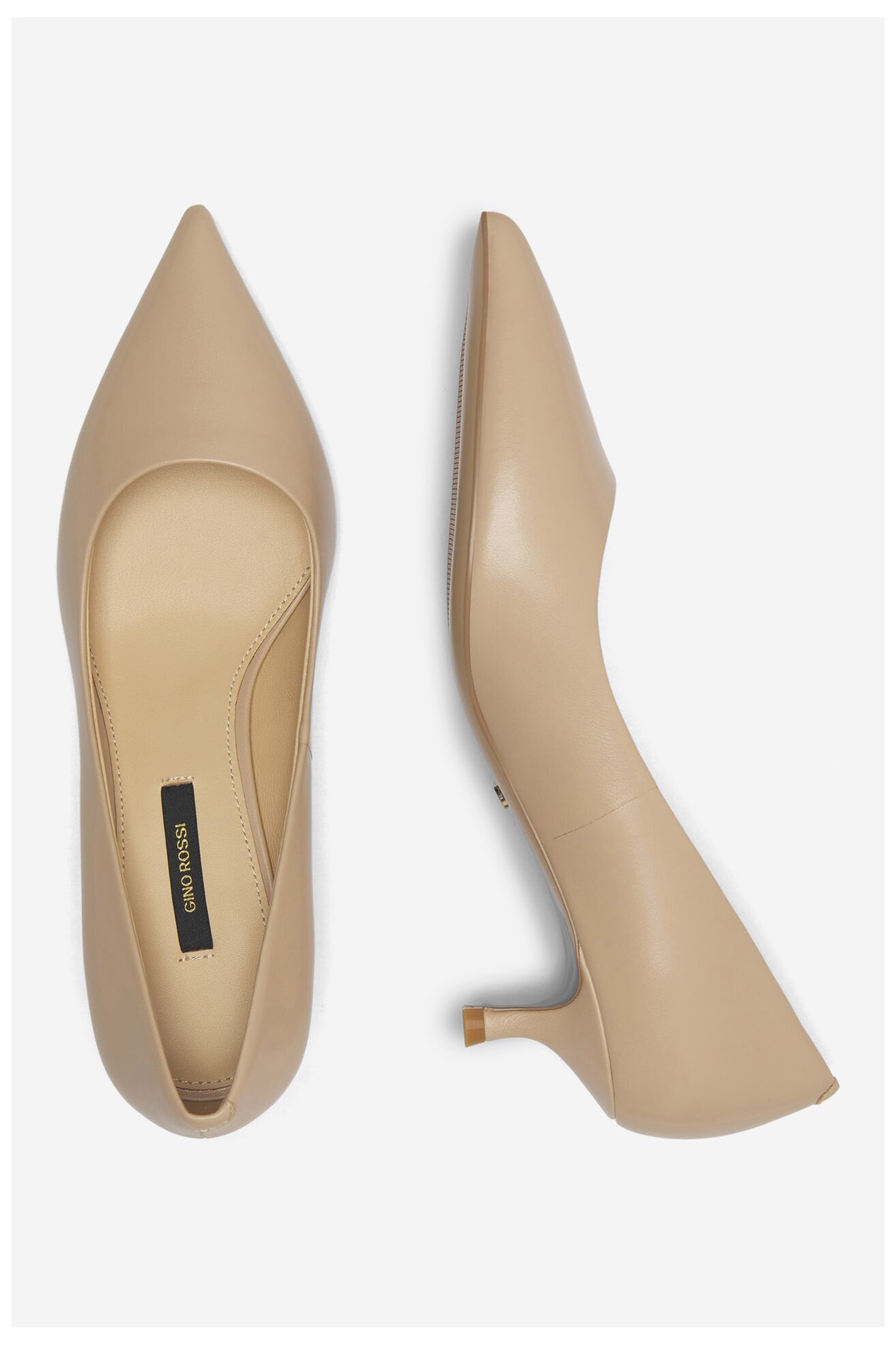Czółenka Gino Rossi V1339-803-8 Beżowy