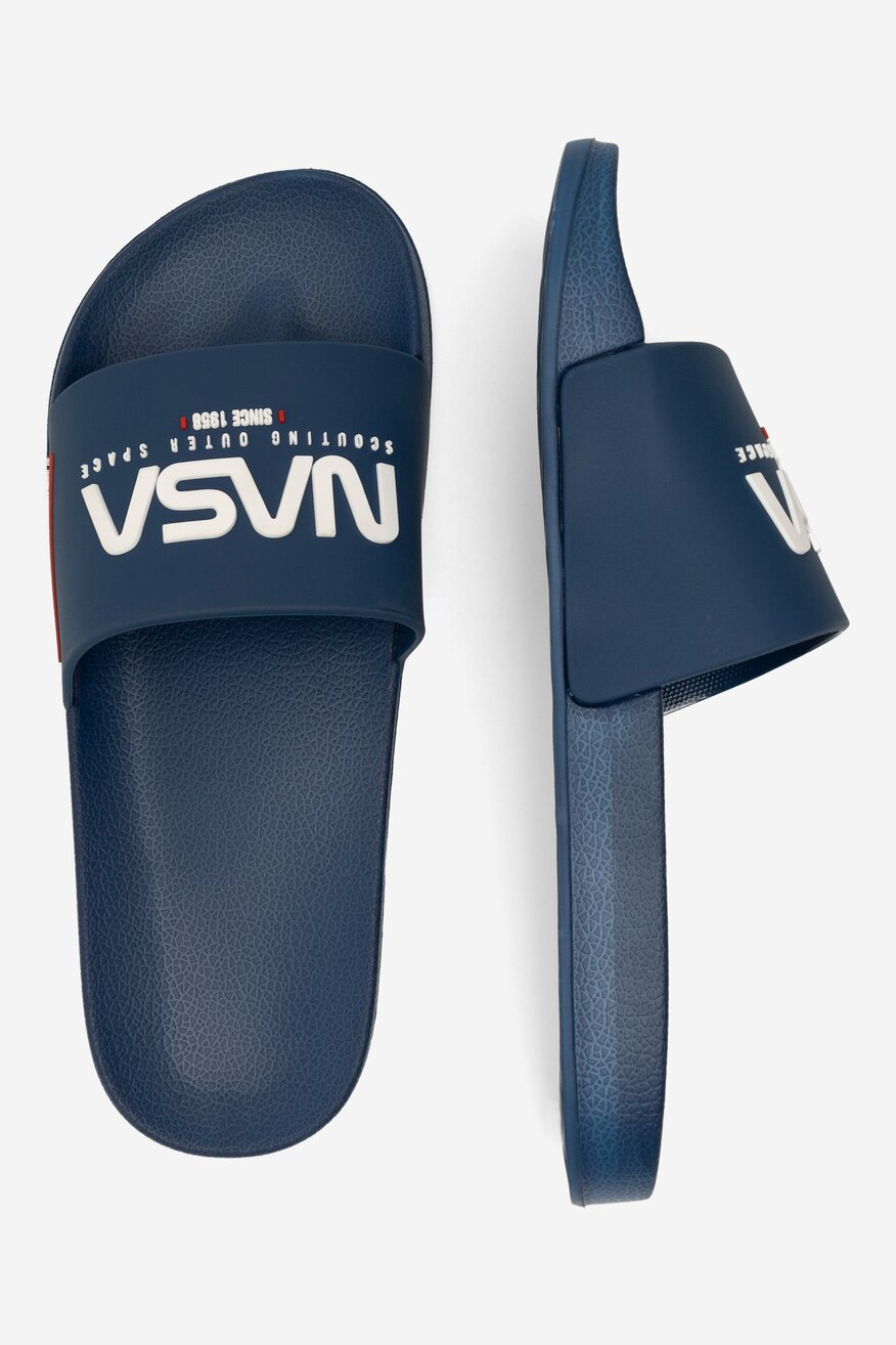 
                NASA - Klapki basenowe niebieskie - 5904862539393