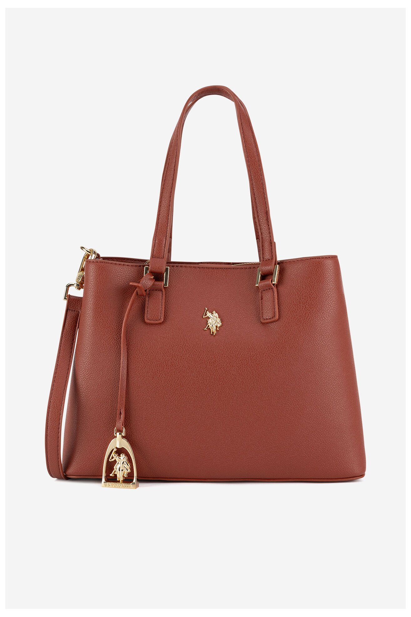 Дамска чанта U.S. POLO ASSN. BIUXT8385WVP МЕДЕНОЧЕРВЕН