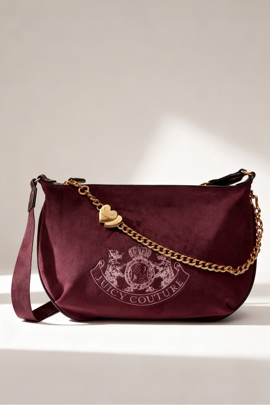 Дамска чанта Juicy Couture БОРДО - 5906751323663