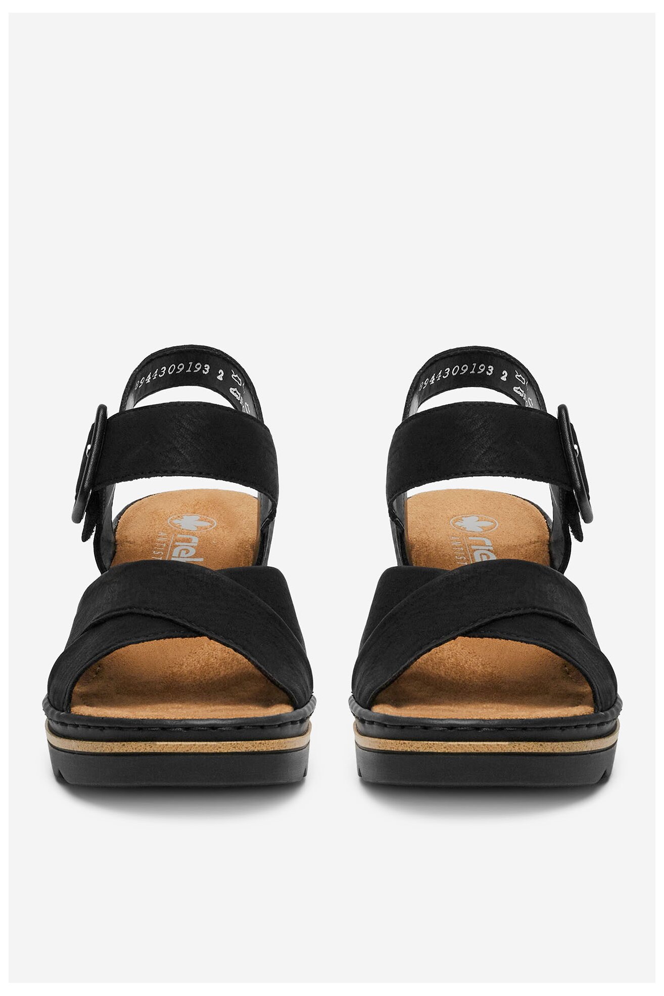 Sandale Rieker 67463-00 NEGRU