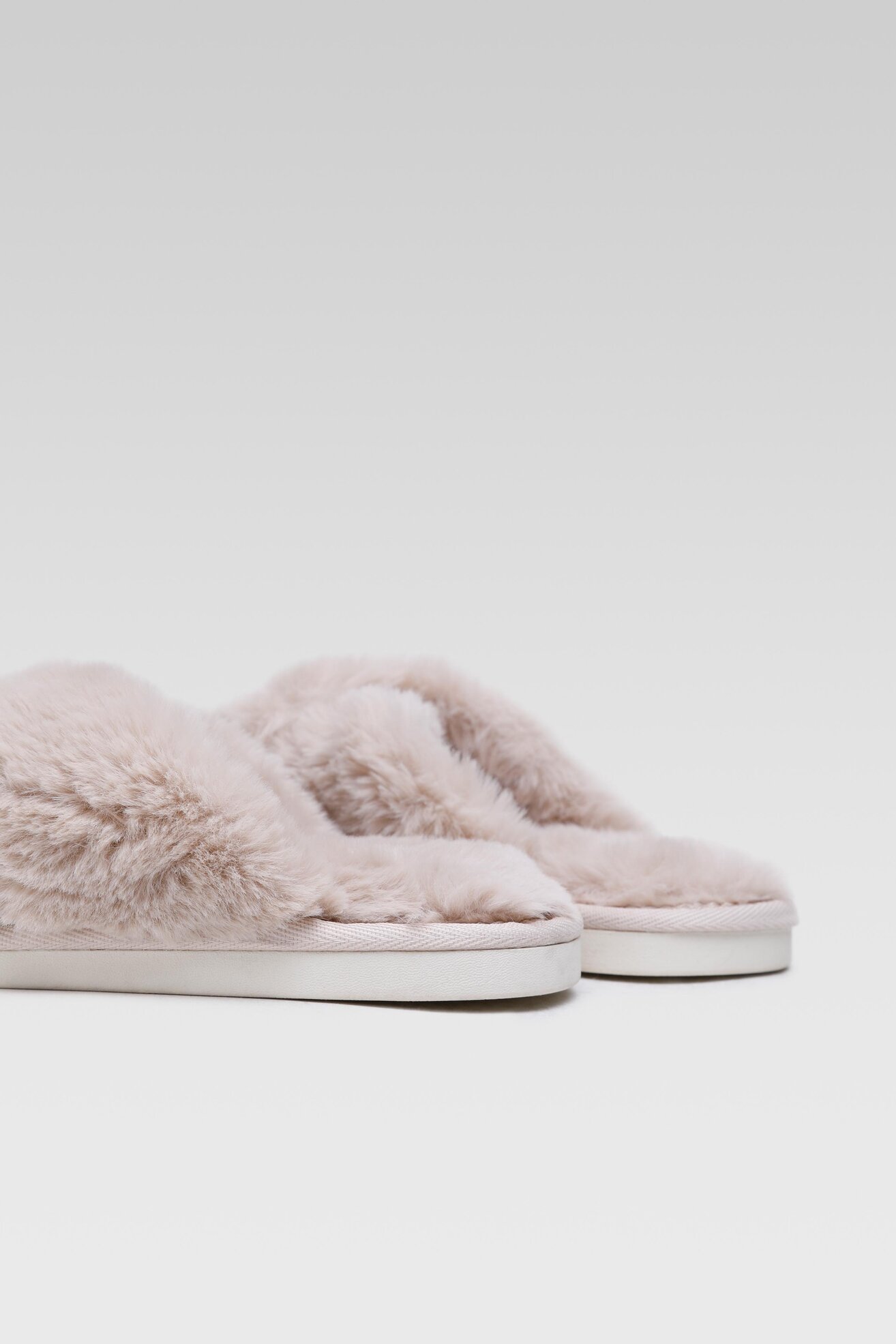 Kapcie DeeZee WSS20601-01 Beżowy