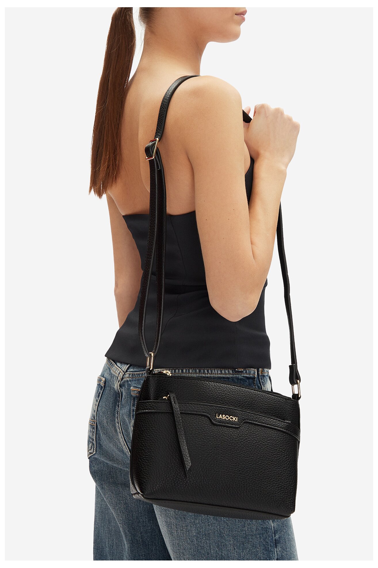 Torba Lasocki LSK-M-004-07 CRNA