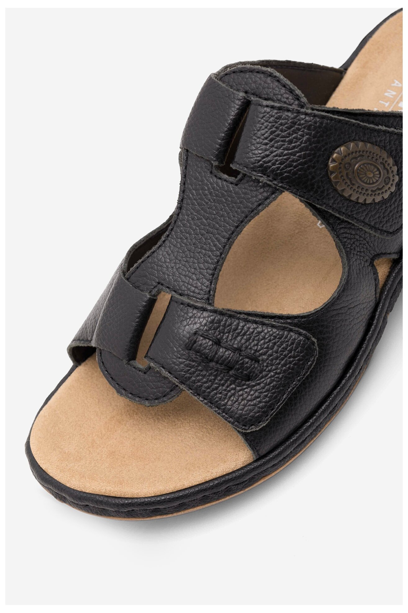 Klapki Rieker 65958-00 Czarny