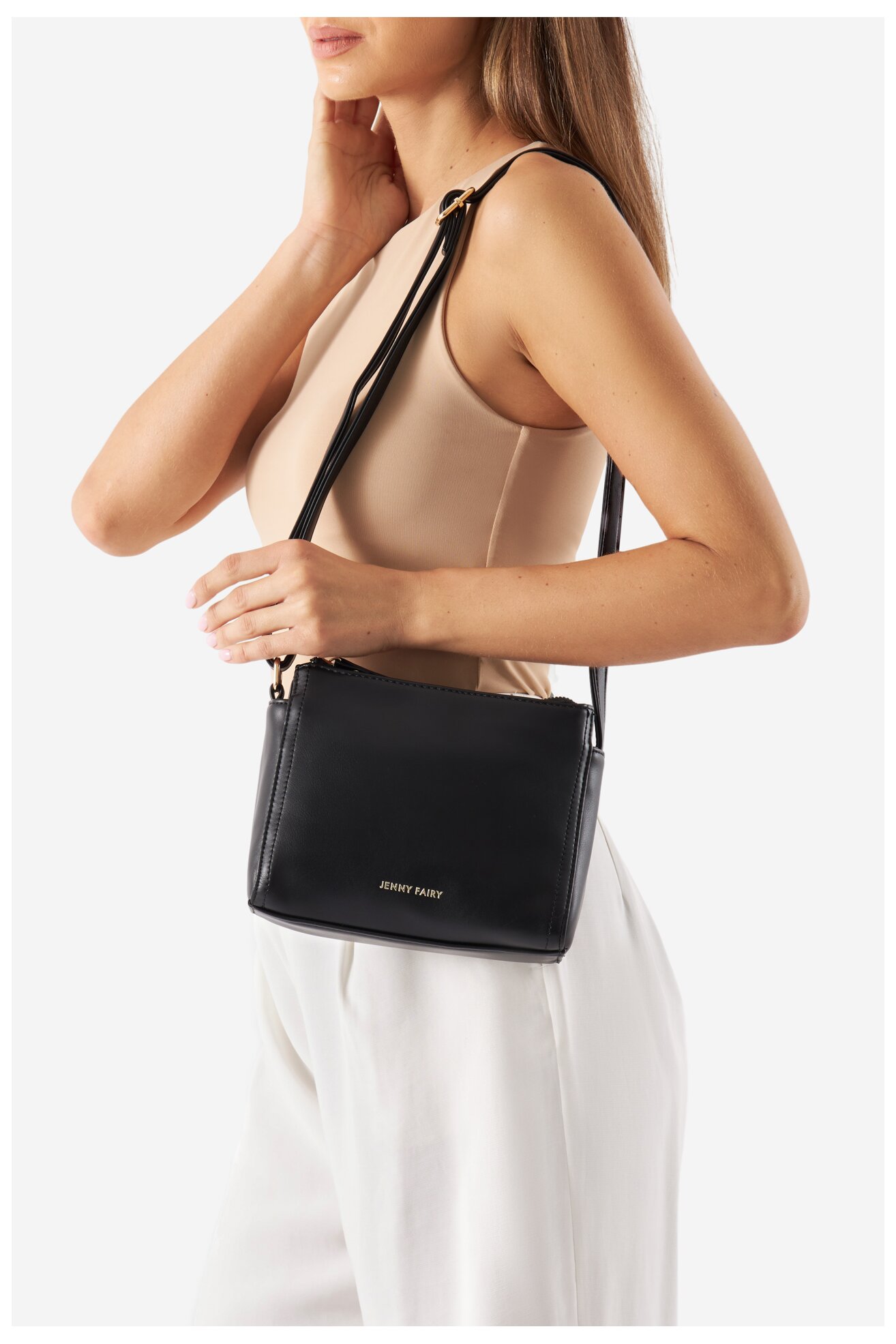 Сумка З Ремінцем Jenny Fairy MJM-C-010-04 ЧОРНИЙ