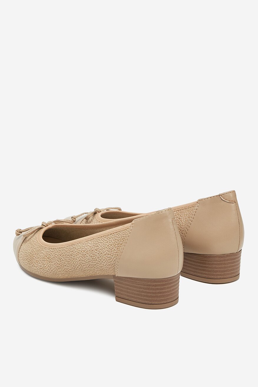 Pantofi cu toc Go Soft BEJ - 5906751002803