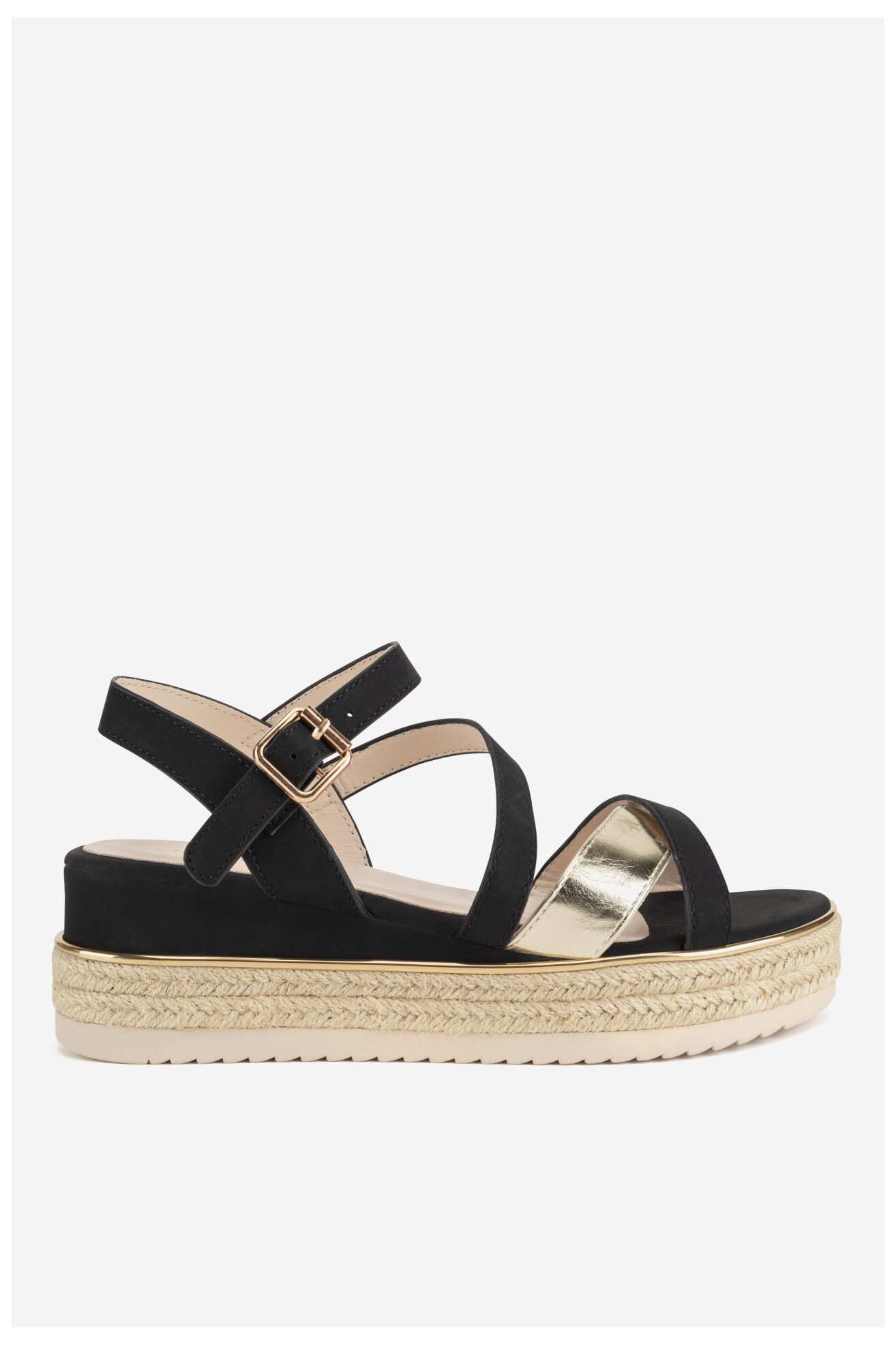 Espadrile Jenny LB-P1092-YLD NEGRU
