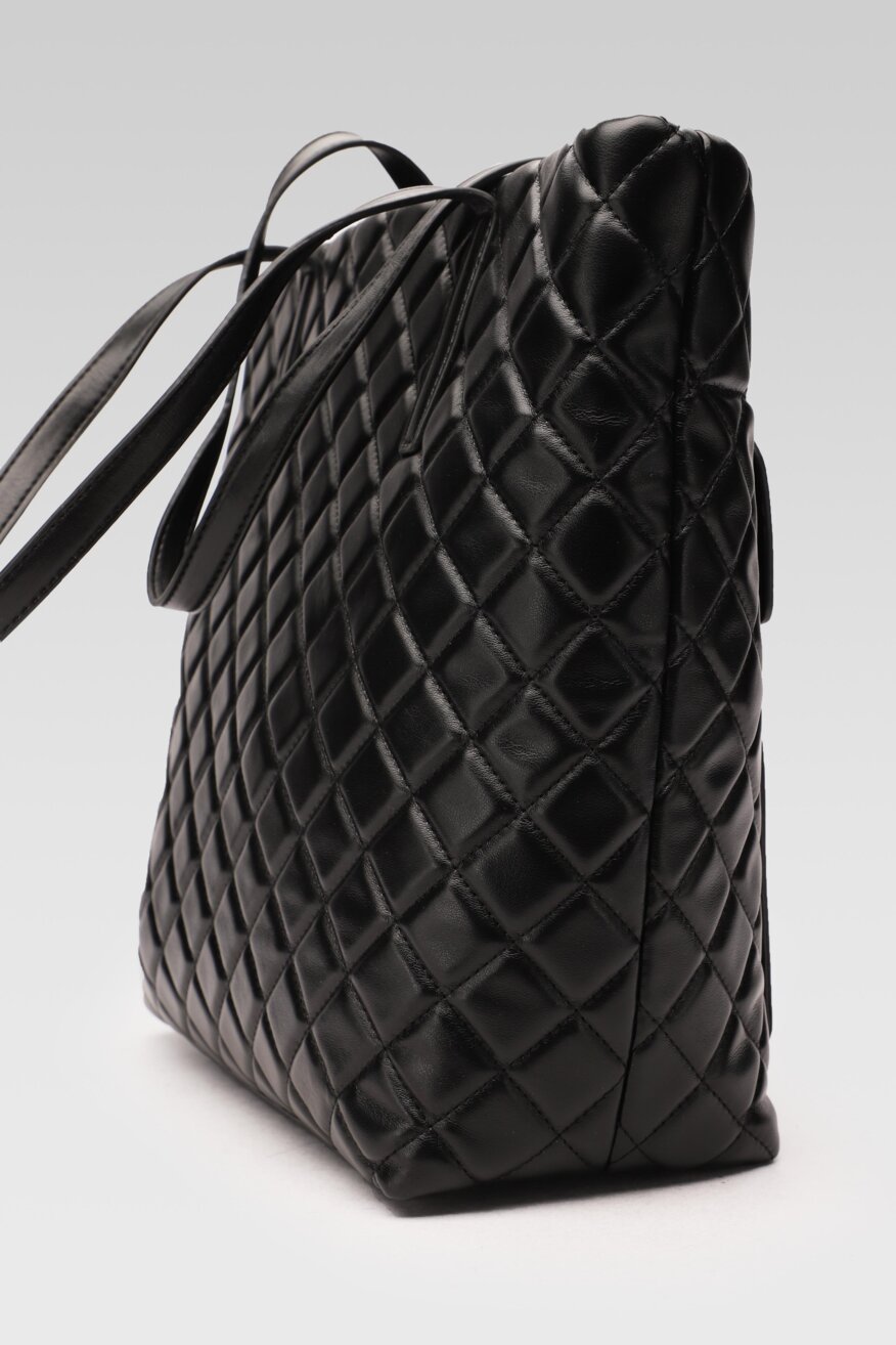 
                Jenny Fairy - Torebka pikowana czarna - 5903698255798