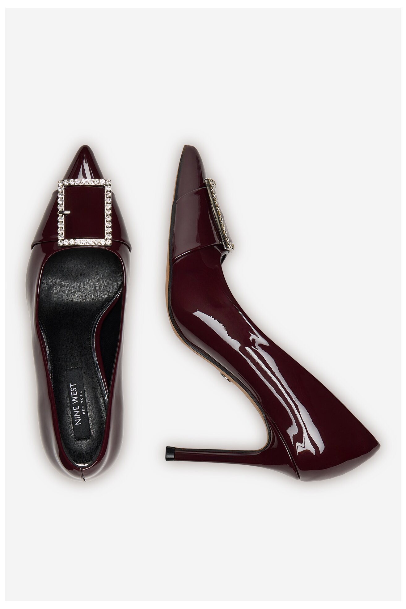 Туфлі-Човники NINE WEST CEO-LUBNA-01 БОРДОВИЙ