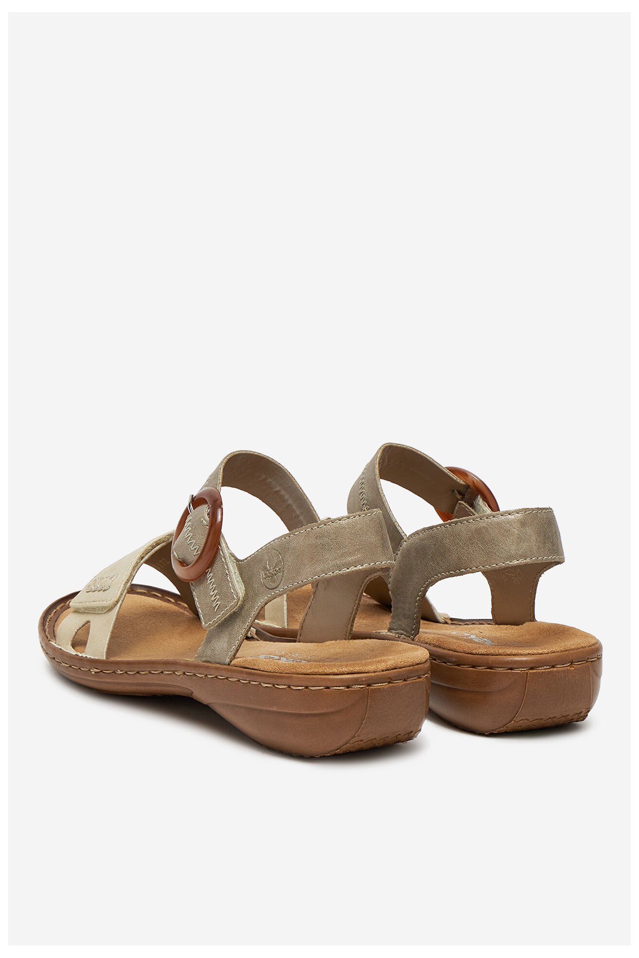 Szandál Rieker 608Z3-60 BÉZS