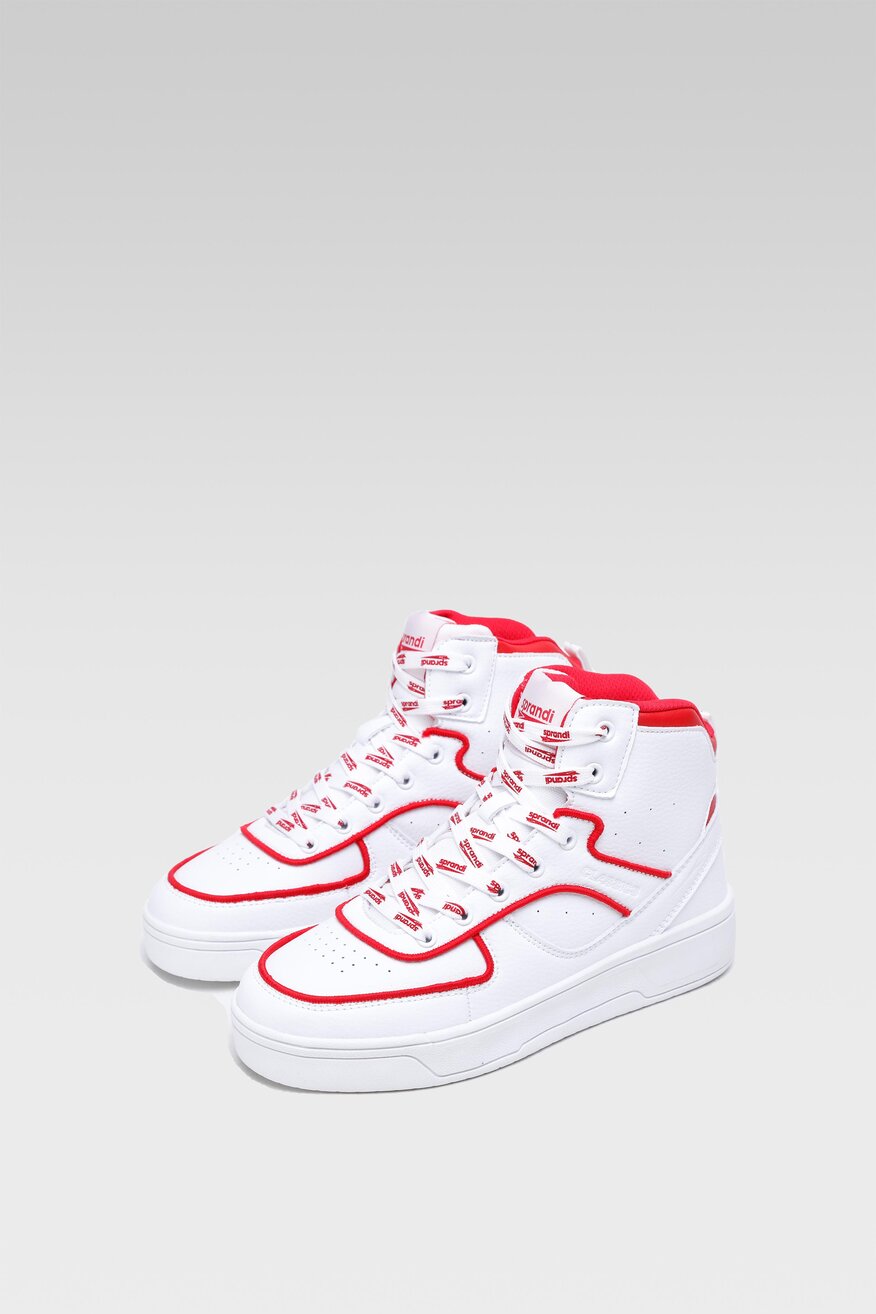 
                Sprandi - Obuwie sportowe pastelowe czerwone - 5904248788957