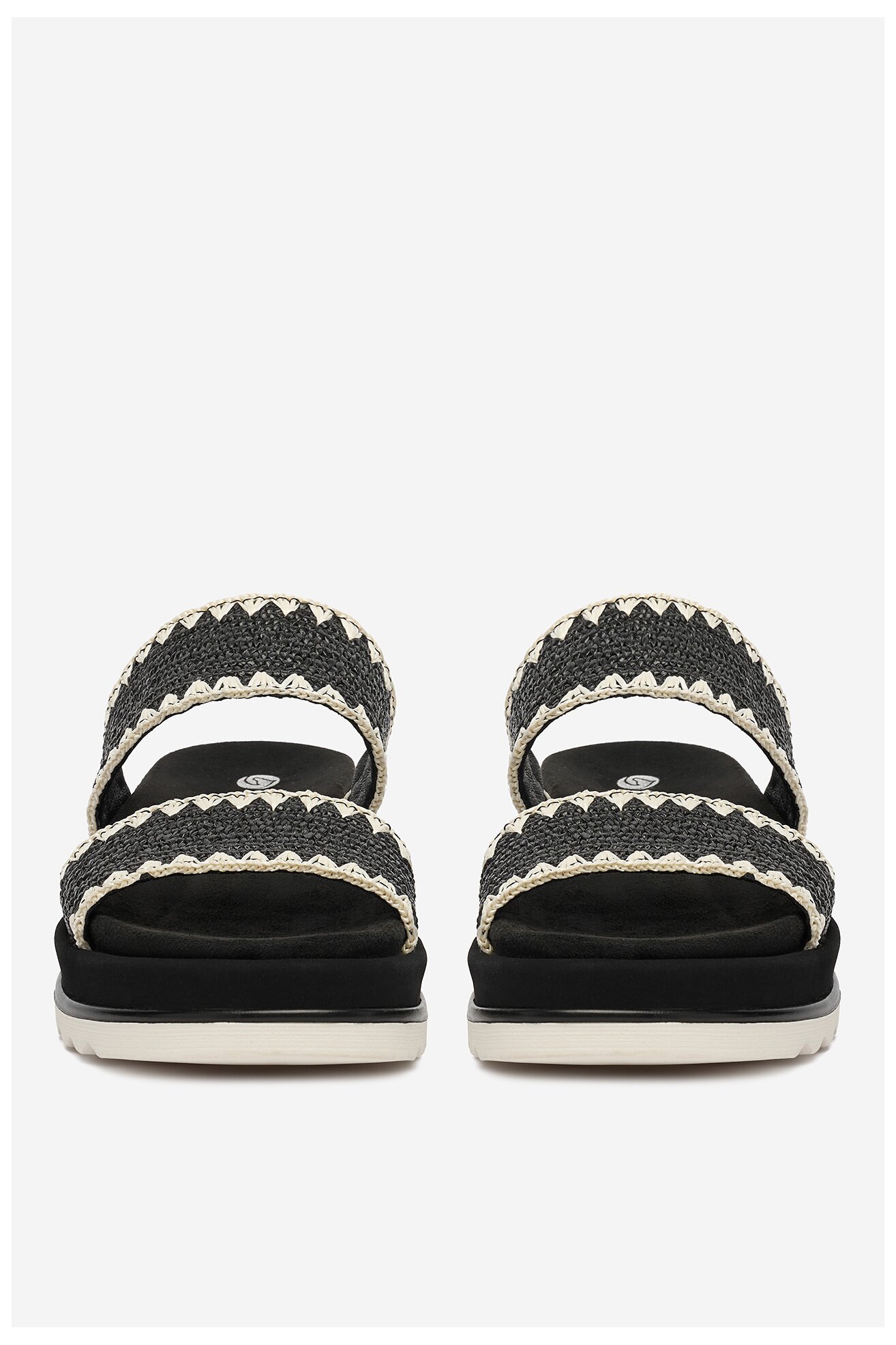 Klapki Remonte CEO-D3P52-03 Czarny