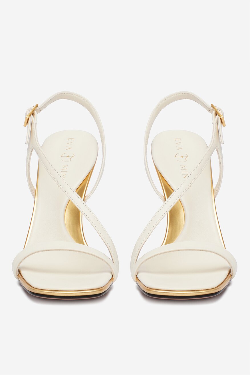 
                EVA MINGE - Sandały skórzane - 5906751796535