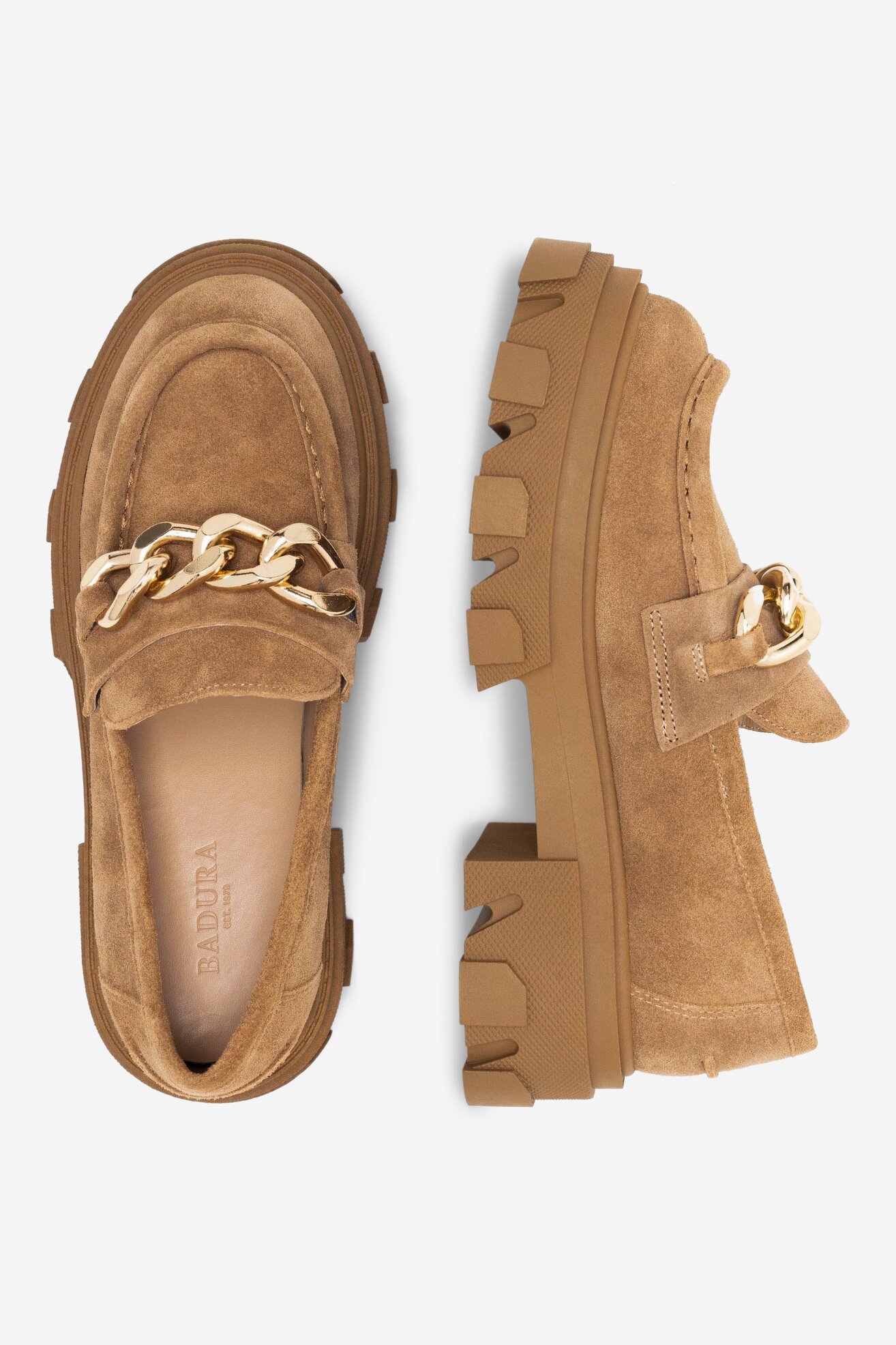 Мокасини Badura SOPHIA-01 СВЕТЛОКАФЯВ