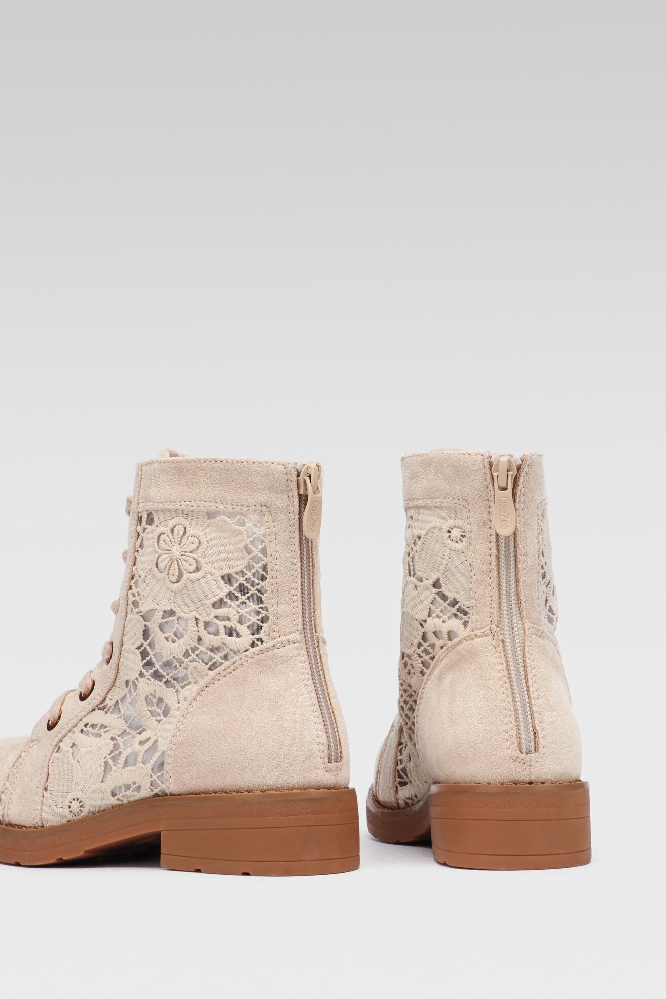 Trzewiki DeeZee WS2628-01 Beżowy