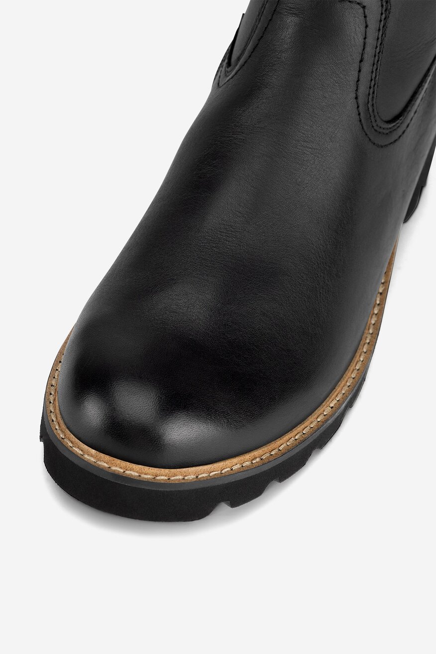 
                Remonte - Kozaki skórzane ocieplane - 2230068903045