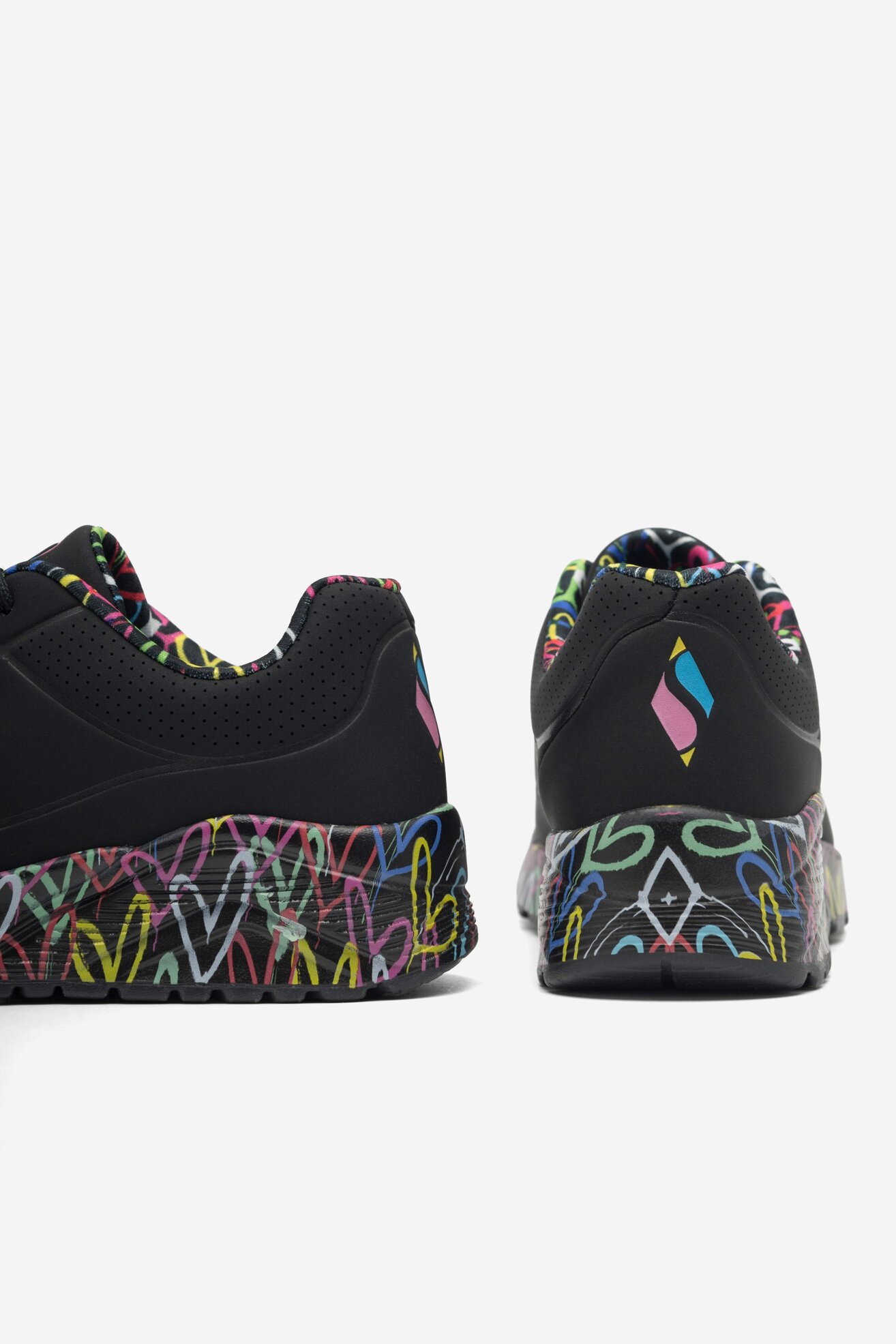 Спортни обувки Skechers UNO LITE 314976L BKMT ЧЕРЕН