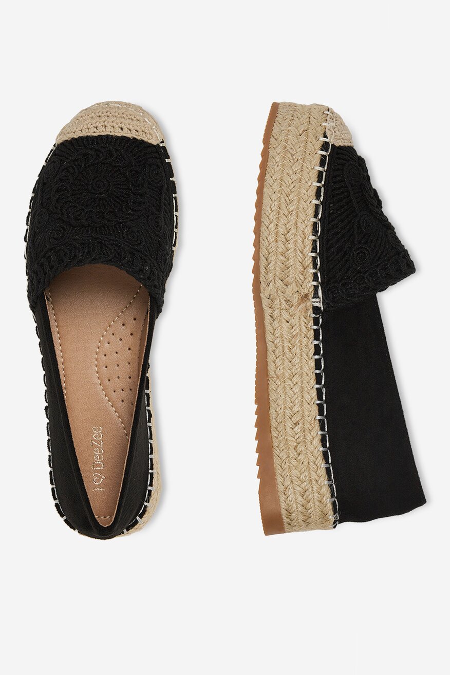 
                DeeZee - Espadryle na platformie - 5906751125359