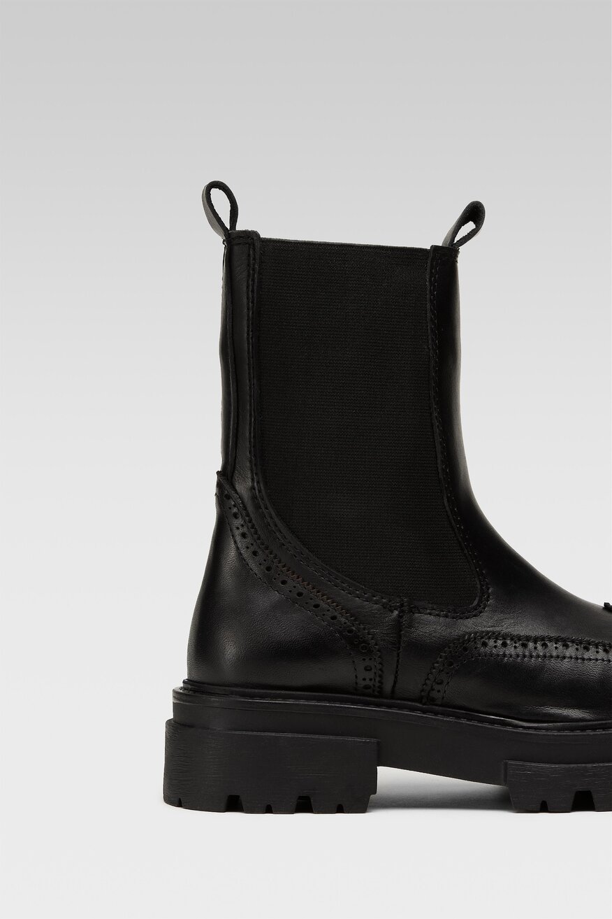 Inuovo - Botki skórzane ocieplane - 5904862224800