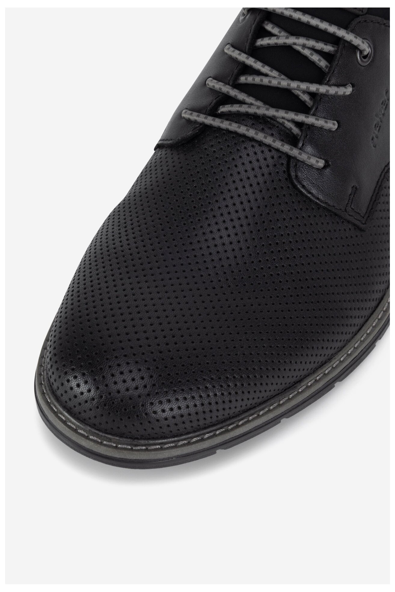 Półbuty Rieker 14450-00 Czarny