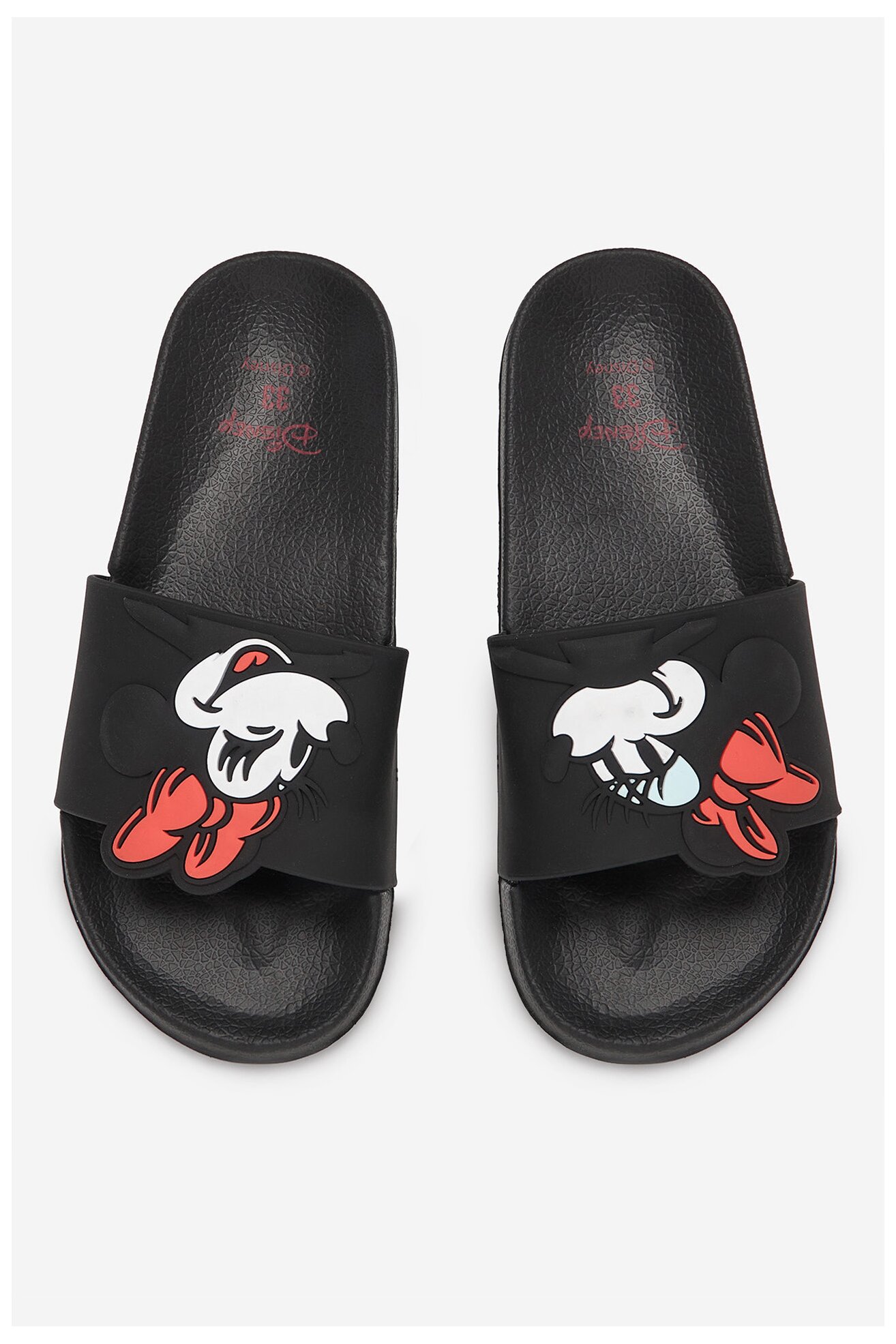 Klapki basenowe Mickey&Friends AW24-331DSTC Czarny