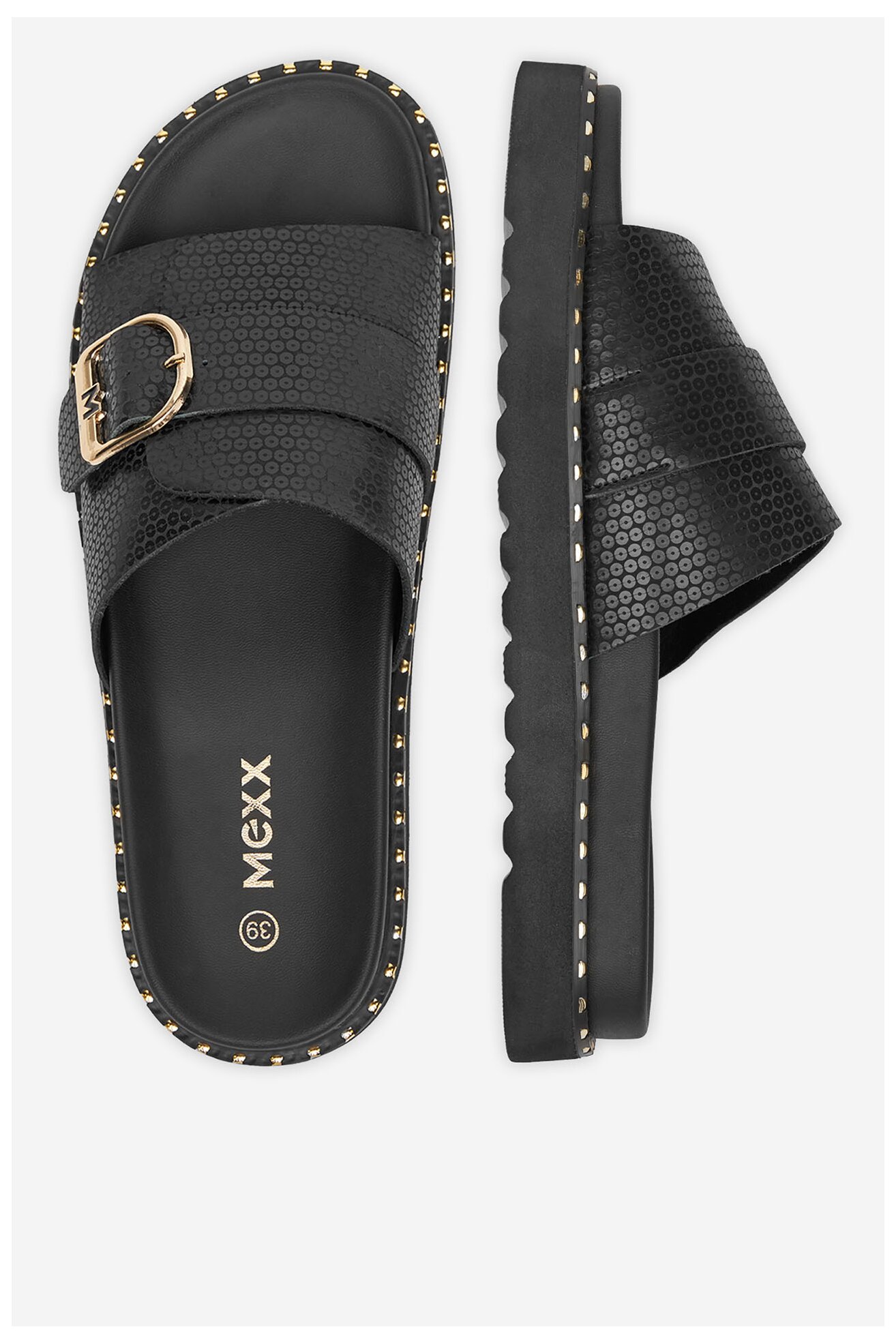 Шльопанець Mexx EO-MX/019C-HY ЧОРНИЙ