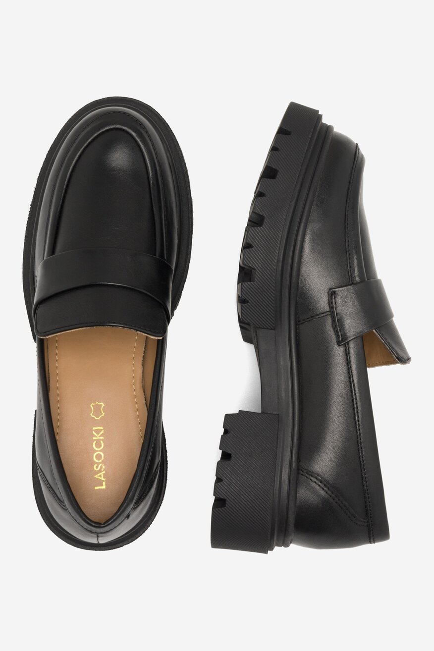 Lasocki - Mokasyny skórzane - 5904862614502