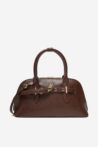 Сумка З Ремінцем Badura EO-ADLEY-LDA8065 ТЕМНО-КОРИЧНЕВИЙ