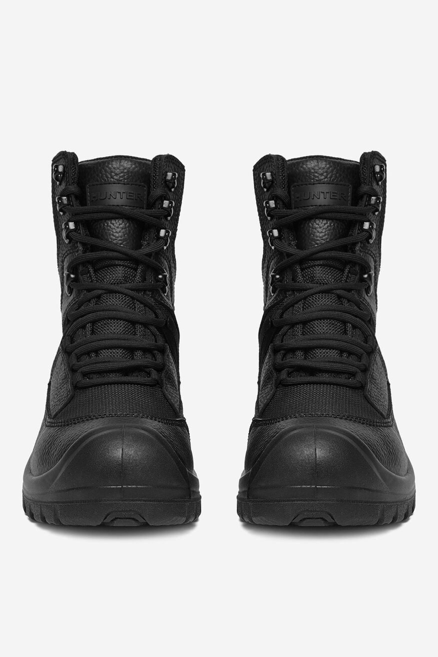 
                HUNTER - Skórzane trzewiki sznurowane - 5906751204238