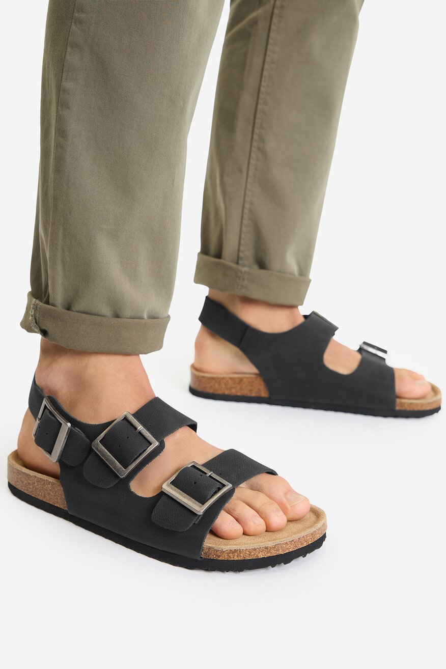 
                Go Soft - Sandały skórzane - 5907964100003