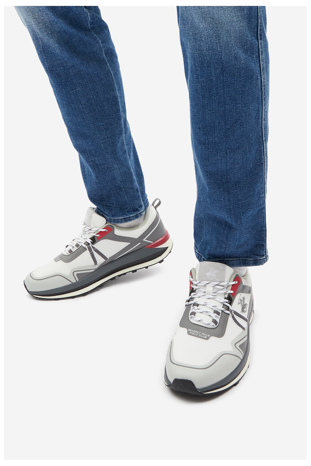 Sneakers Beverly Hills Polo Club VSS25-B006 Biały