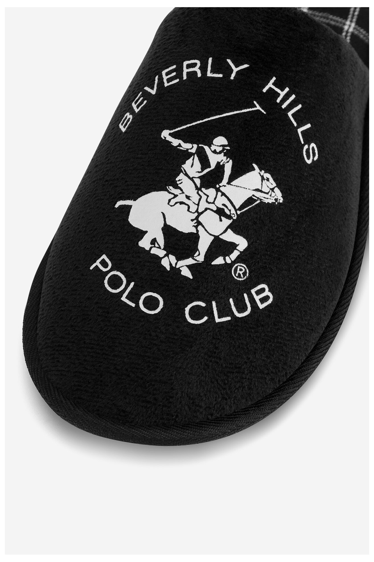Papuci de casă Beverly Hills Polo Club P4194525 NEGRU