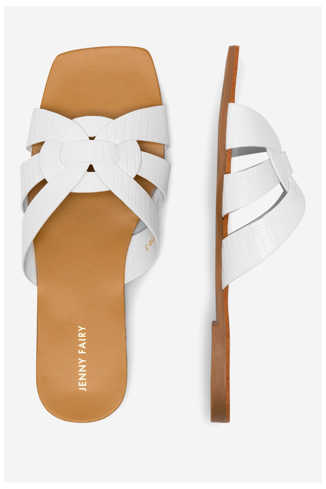 Șlapi Jenny Fairy WYL0710-3 ALB